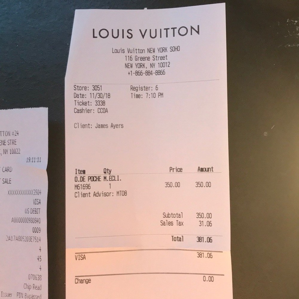 Louis Vuitton Eclipse pocket organizer - Picture 8 of 8